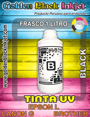 Tinta UV, Frasco 1 Litro